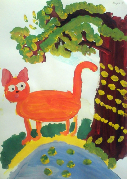 Кот ученый Русская народная сказка. Ноябрь 2013. Кот ученый