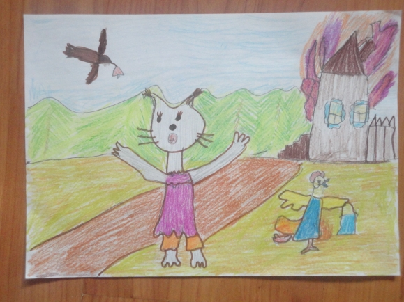 Кошкин дом Русская народная сказка. Апрель 2013. Кошкин дом