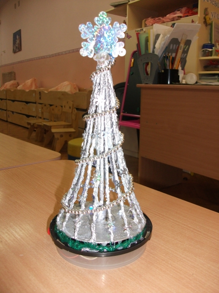 Елочка Конкурс «Маленькой ёлочке холодно зимой». Декабрь 2013. Поделки и рисунки. Дошкольники Елочка