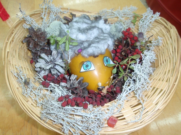 Ёжик в корзине Конкурс «Осенние фантазии». Ноябрь 2014 Ёжик в корзине