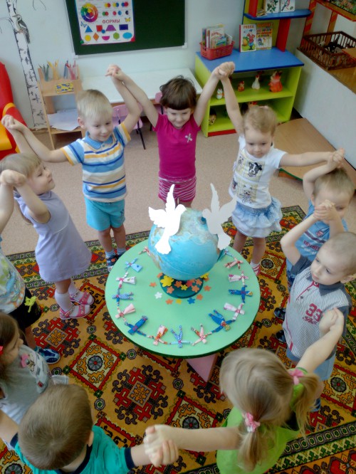 "Дружат дети всей планеты!" Международная акция «Гирлянда дружбы» "Дружат дети всей планеты!"