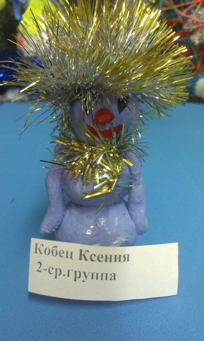 " модный снеговичек" Конкурс детских поделок " модный снеговичек"