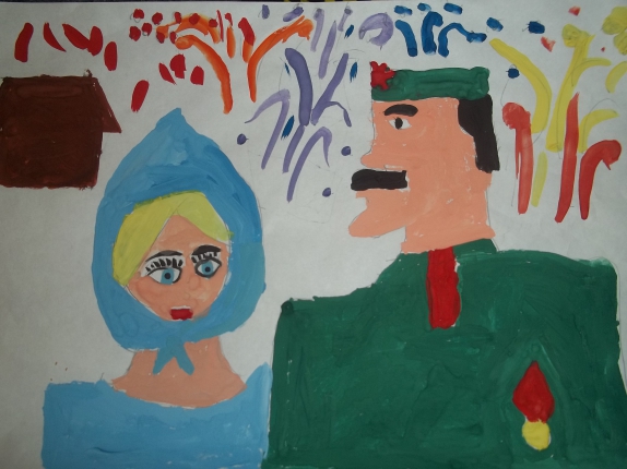 День победы Конкурс «Мы за мир». Июнь 2014. Поделки, рисунки. Дошкольники День победы