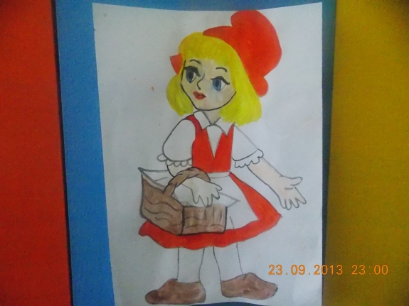 Красная шапочка Русская народная сказка. Сентябрь 2013. Красная шапочка