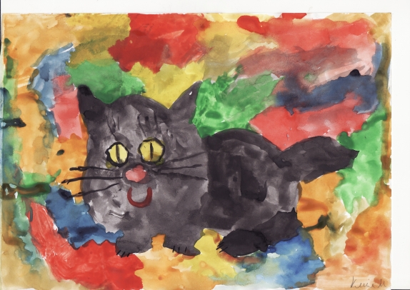 Котенок Конкурс детского рисунка. Июнь 2013. Котенок