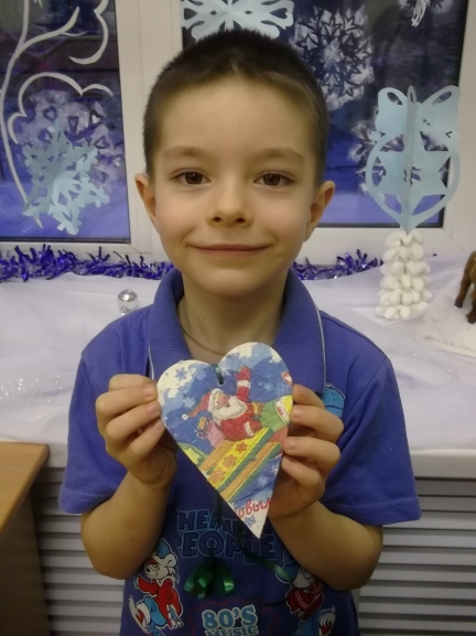 Новогодний подарок Конкурс Новогодних поделок. Февраль 2015. Дошкольники Новогодний подарок