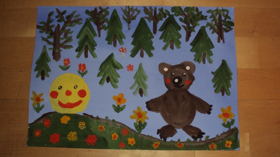 Сказка"КОЛОБОК" Русская народная сказка. Ноябрь 2013. Сказка"КОЛОБОК"
