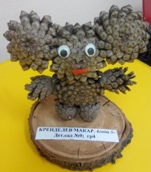 Чебурашка Конкурс детских поделок. Ноябрь 2014. Дошкольники Чебурашка
