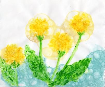 Одуванчики Конкурс детского рисунка. Июнь 2014. Дошкольники Одуванчики