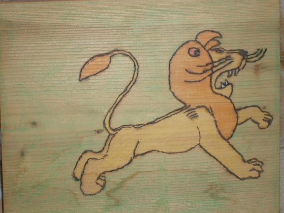 "Король лев", 6лет, Вдовин Анатолий Конкурс детских поделок. Сентябрь 2013 "Король лев", 6лет, Вдовин Анатолий