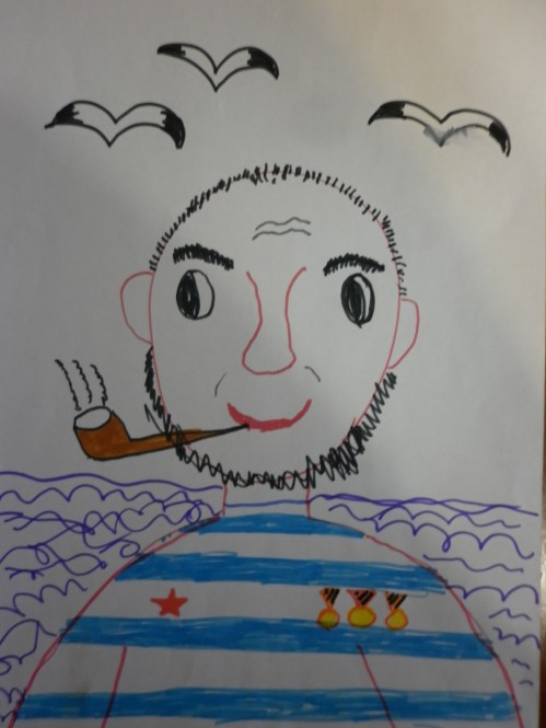 Герой Конкурс «Мы за мир». Июнь 2015. Поделки, рисунки. Дошкольники Герой