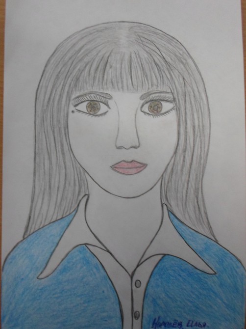 Как на как нарисовать маму