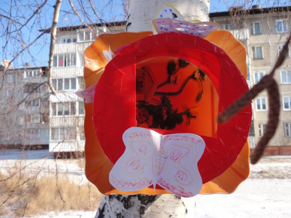 сказочная кормушка Конкурс детских поделок. Ноябрь 2014. Дошкольники сказочная кормушка