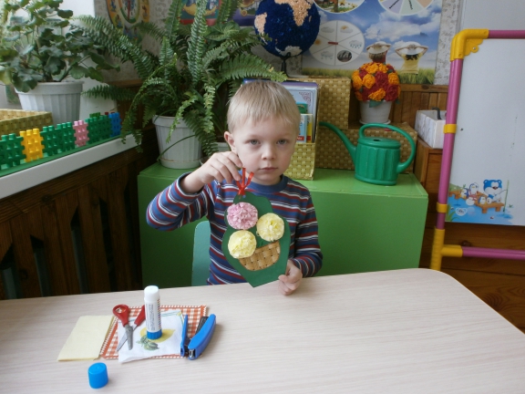 Весенний букет Конкурс детских поделок. Май 2014. Дошкольники Весенний букет