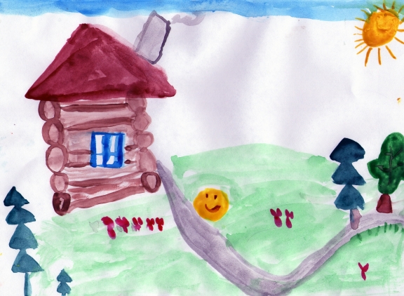 Колобок. Куликова Арина, 5 лет. Русская народная сказка. Апрель 2013. Колобок. Куликова Арина, 5 лет.