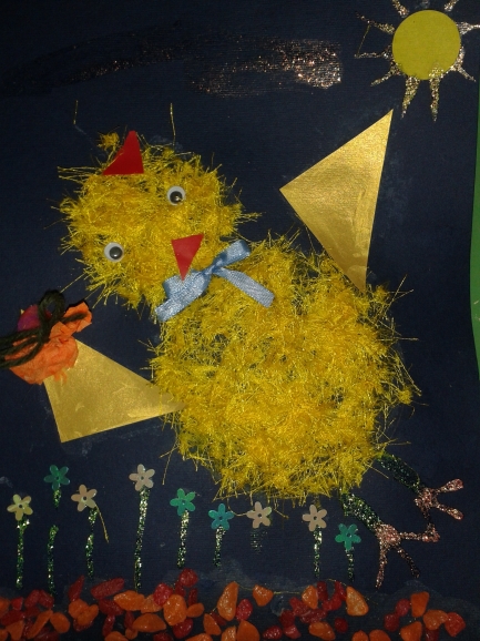 цыпленок "Цыпа" Конкурс детских поделок. Октябрь 2013 цыпленок "Цыпа"