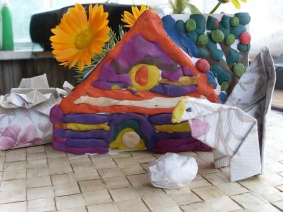 Курочка Ряба. Русская народная сказка. Сентябрь 2013. Курочка Ряба.