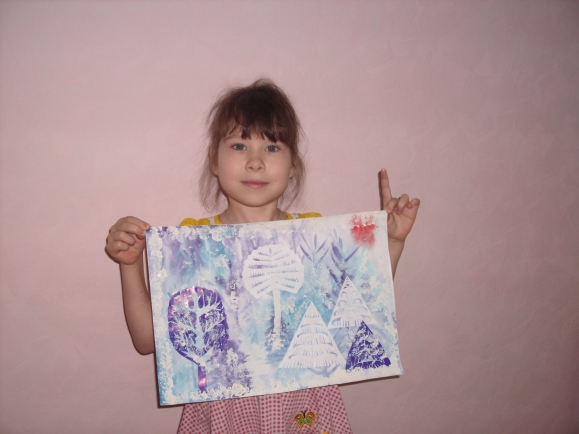 Снежные узоры Конкурс «Маленькой ёлочке холодно зимой». Декабрь 2013. Поделки и рисунки. Дошкольники Снежные узоры