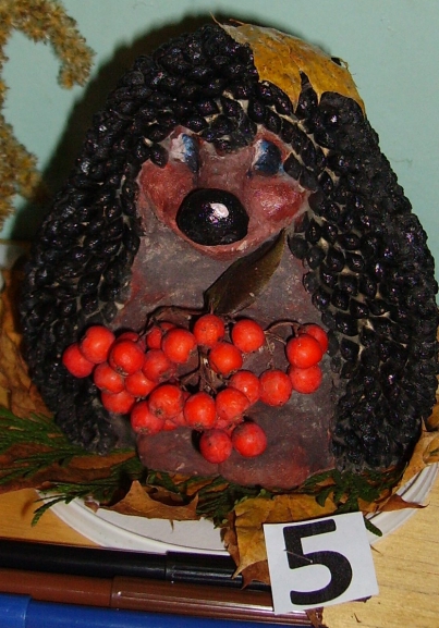 "Ёжик" Конкурс детских поделок. Ноябрь 2013 "Ёжик"