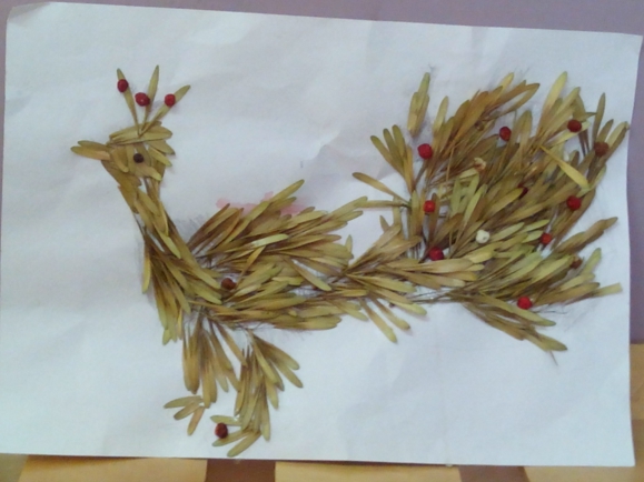 жар птица Русская народная сказка. Октябрь 2014. Поделки и рисунки. Дошкольники жар птица