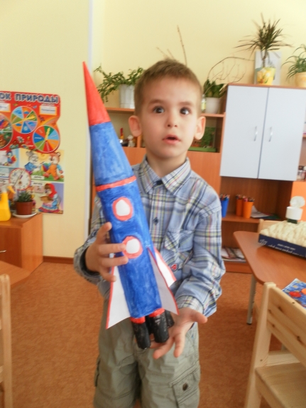 Ракета"Мир" Конкурс детских поделок. Апрель 2013 Ракета"Мир"