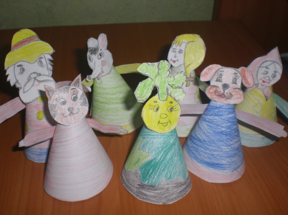 Сказка "Репка" Русская народная сказка. Декабрь 2013. Поделки и рисунки. Дошкольники Сказка "Репка"