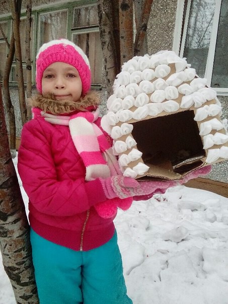 Зимний домик для птиц Акция «Кормушка для пичужки» Зимний домик для птиц
