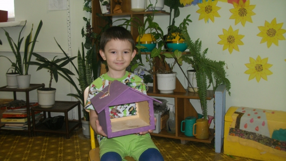 Домик для птички Акция «Кормушка для пичужки» Домик для птички