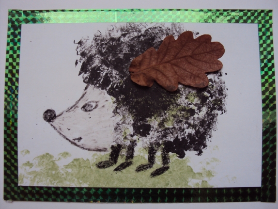 "Ёжик" Конкурс детского рисунка. Сентябрь 2013 "Ёжик"