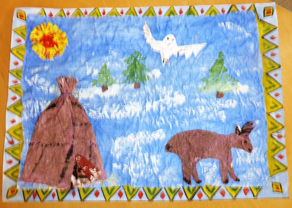 "Тундра" Конкурс детского рисунка. Сентябрь 2014. Дошкольники "Тундра"