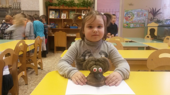 Мышонок. Конкурс детских поделок. Октябрь 2014. Дошкольники Мышонок.