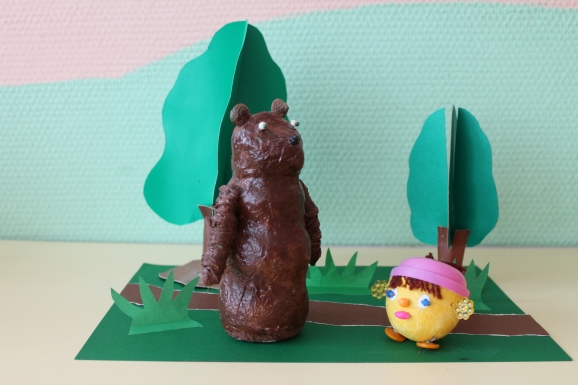 Колобок Русская народная сказка. Июнь 2013. Колобок