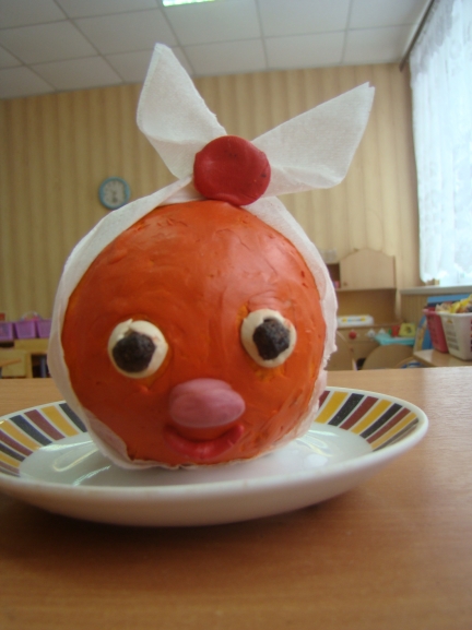 Колобок Русская народная сказка. Апрель 2013. Колобок