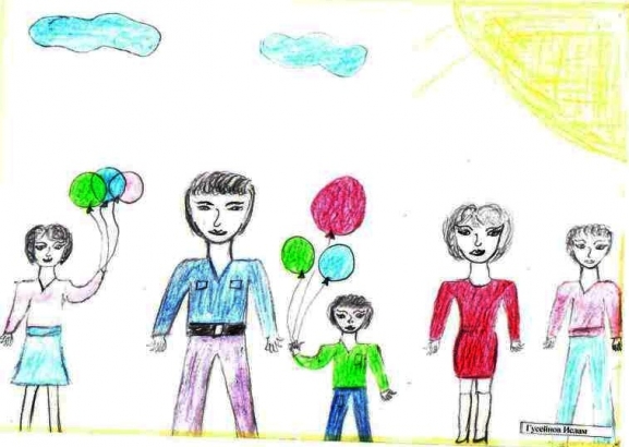 Рисунок Гусейнов Ислам 5 лет г.Покачи, ХМАО-Югры , МАДОУ ДСКВ Конкурс детского рисунка. Май 2013. Рисунок Гусейнов Ислам 5 лет г.Покачи, ХМАО-Югры , МАДОУ ДСКВ