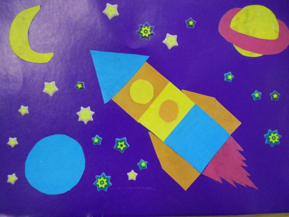 Звезды старшая группа. Детские аппликации про космос. Аппликация из геометрических фигур космос. Аппликации на тему космос для детей. Аппликация космос для детей.