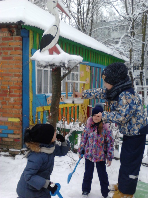 "Покормите птиц" Акция «Кормушка для пичужки» "Покормите птиц"