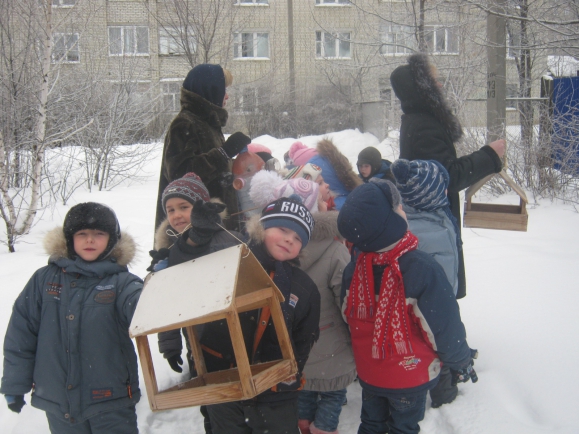 покормим пернатых Акция «Кормушка для пичужки» покормим пернатых