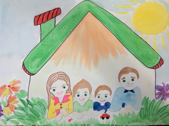 Семья сильна когда крыша одна. Рисунок на тему семья. Рисунок моя семья. Рисунок на тему моя семья. Рисунок семьи в детский сад.