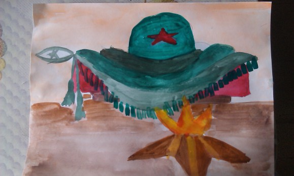 Вечный огонь Конкурс «Мы за мир». Июнь 2015. Поделки, рисунки. Дошкольники Вечный огонь