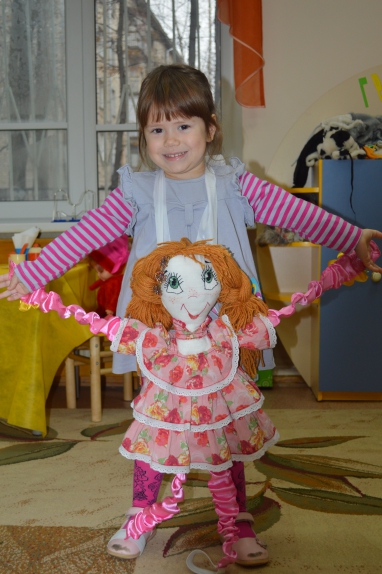 Кукла Маришка Конкурс детских поделок. Ноябрь 2014. Дошкольники Кукла Маришка
