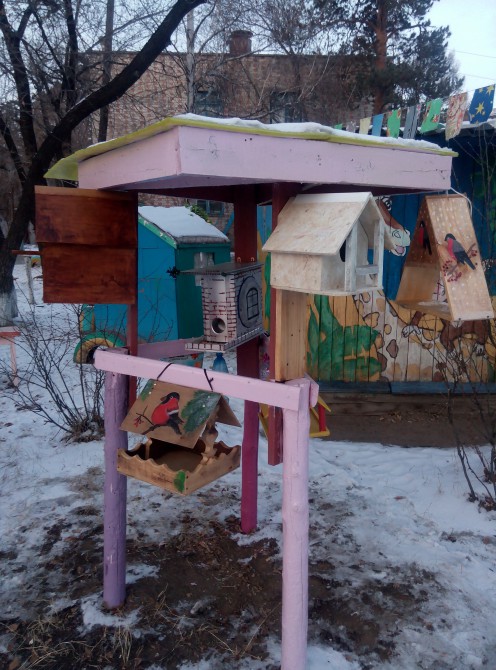 "Птичья столовая" Акция «Кормушка для пичужки» "Птичья столовая"