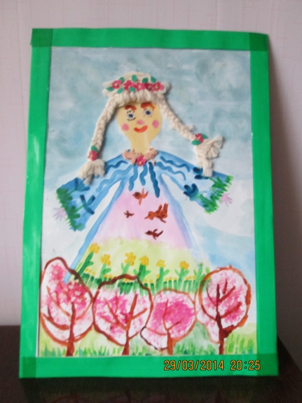 рисунок "Весна пришла" Конкурс детского рисунка. Март 2014. Дошкольники рисунок "Весна пришла"