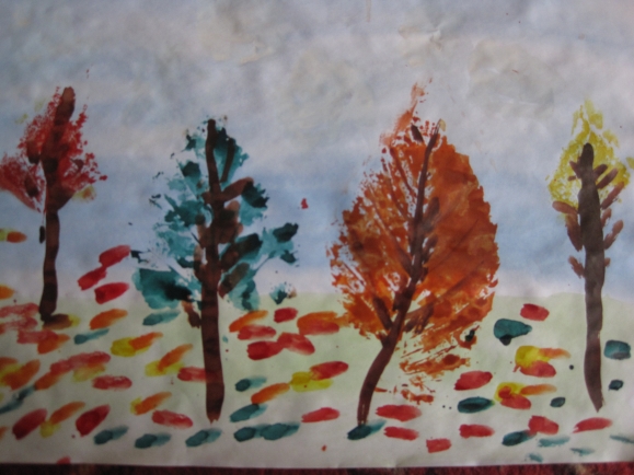 "Осенний парк" Конкурс детского рисунка. Апрель 2013. "Осенний парк"