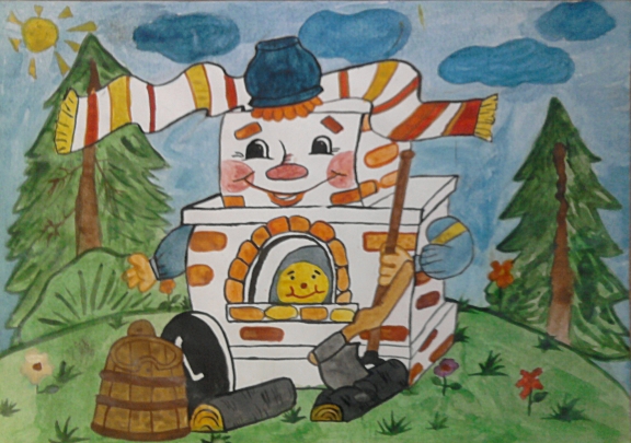 "Колобок" Русская народная сказка. Июнь 2013. "Колобок"