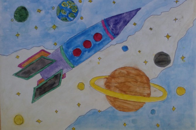 Просторы космоса рисунки для детей. Рисунок в садик на тему космос. Рисование космические просторы. Рисование космические просторы в детсаду. Рисунок на конкурс космические просторы.