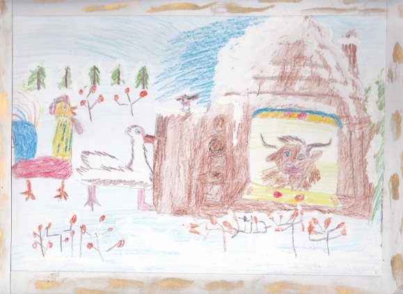 Зимовье Конкурс детского рисунка. Апрель 2013. Зимовье