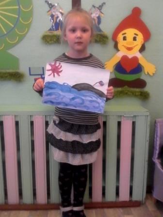 Подводная лодка Конкурс детского рисунка. Февраль 2015. Дошкольники Подводная лодка