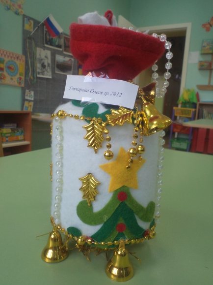 Конфетка Конкурс Новогодних поделок. Февраль 2015. Дошкольники Конфетка