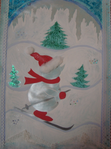 Снеговик- почтовик Конкурс детского рисунка. Декабрь 2013. Дошкольники Снеговик- почтовик