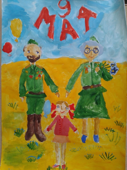 Рисунок на день победы в детский сад 6 лет